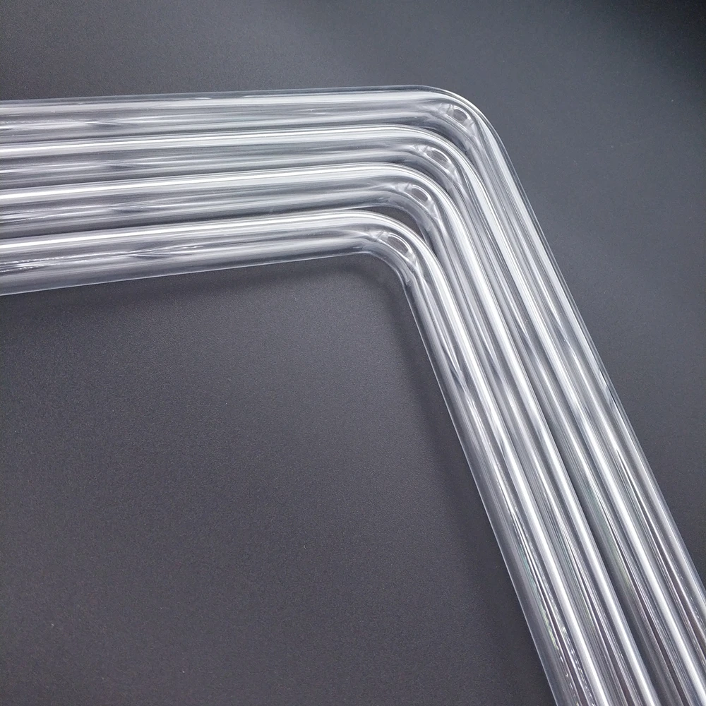Barrow PMMA/PETG Tubo Duro (OD12mm/OD14mm/OD16mm) + 2 millimetri di Spessore + 90 Gradi di Flessione Del Tubo Trasparente 4 pz/lotto
