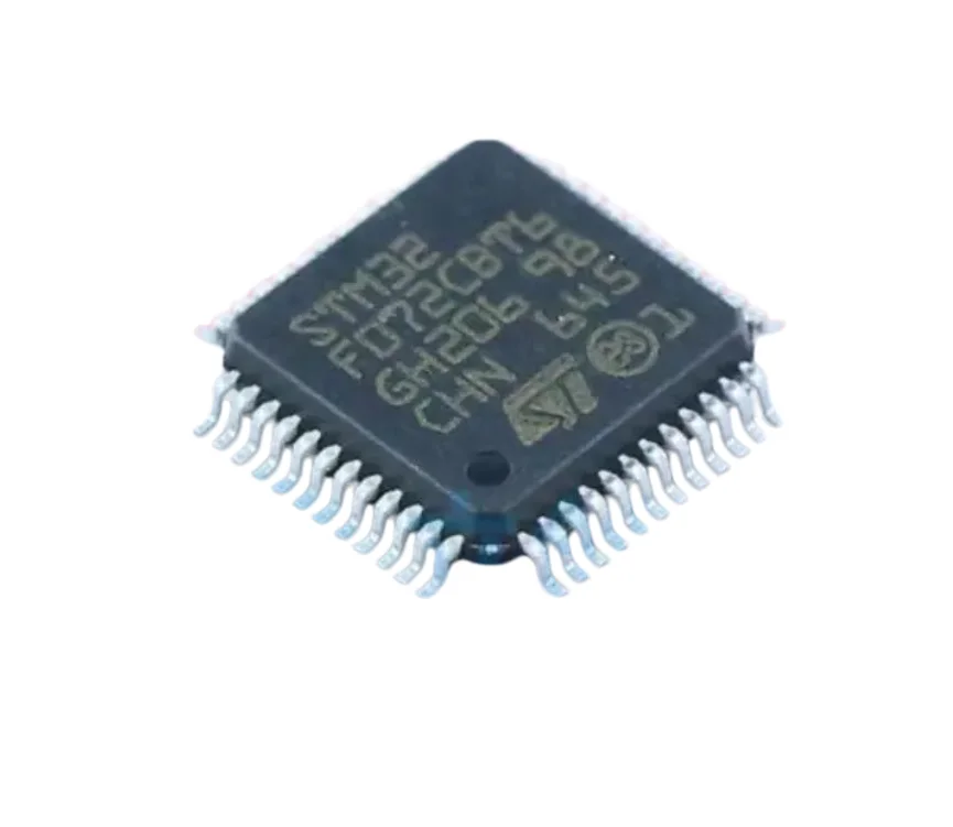 Original and genuine STM32F072CBT6 LQFP-48 ARM Cortex-M0 32-bit microcontroller - MCU