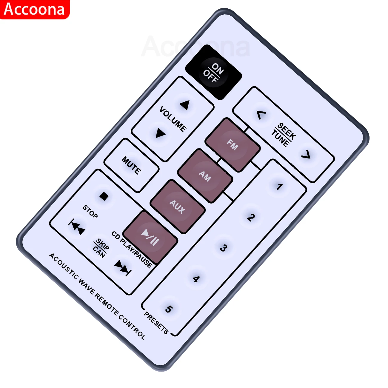 Pour BOSE A9 Wave Radio Télécommande AWR1-2w AWR1-1w AWR113 AWR131 CD-3000