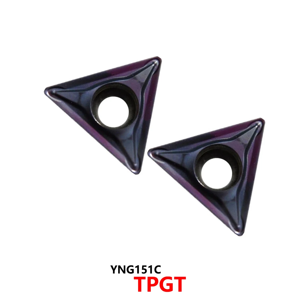 

Original TPGT090204 TPGT110304 TPGT110308 SF YNG151C Carbide Inserts TPGT 090204 110304 TPGT0902 TPGT1103 CNC Tools Blades
