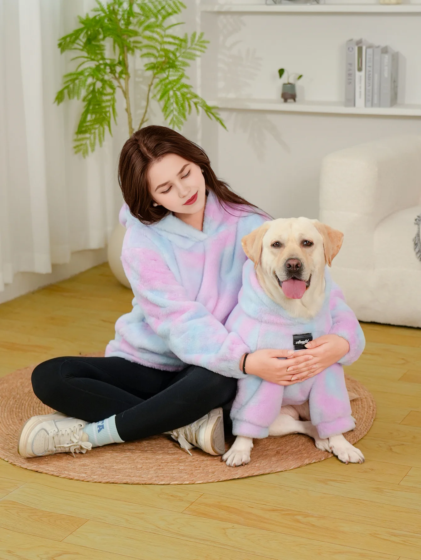 New Arrival Plus Size 11XL Matching Pet Dog Owner Set Hoodie Puppy Sweater Sweatshirt Cold Weather Coat Clothes for Large Dogs