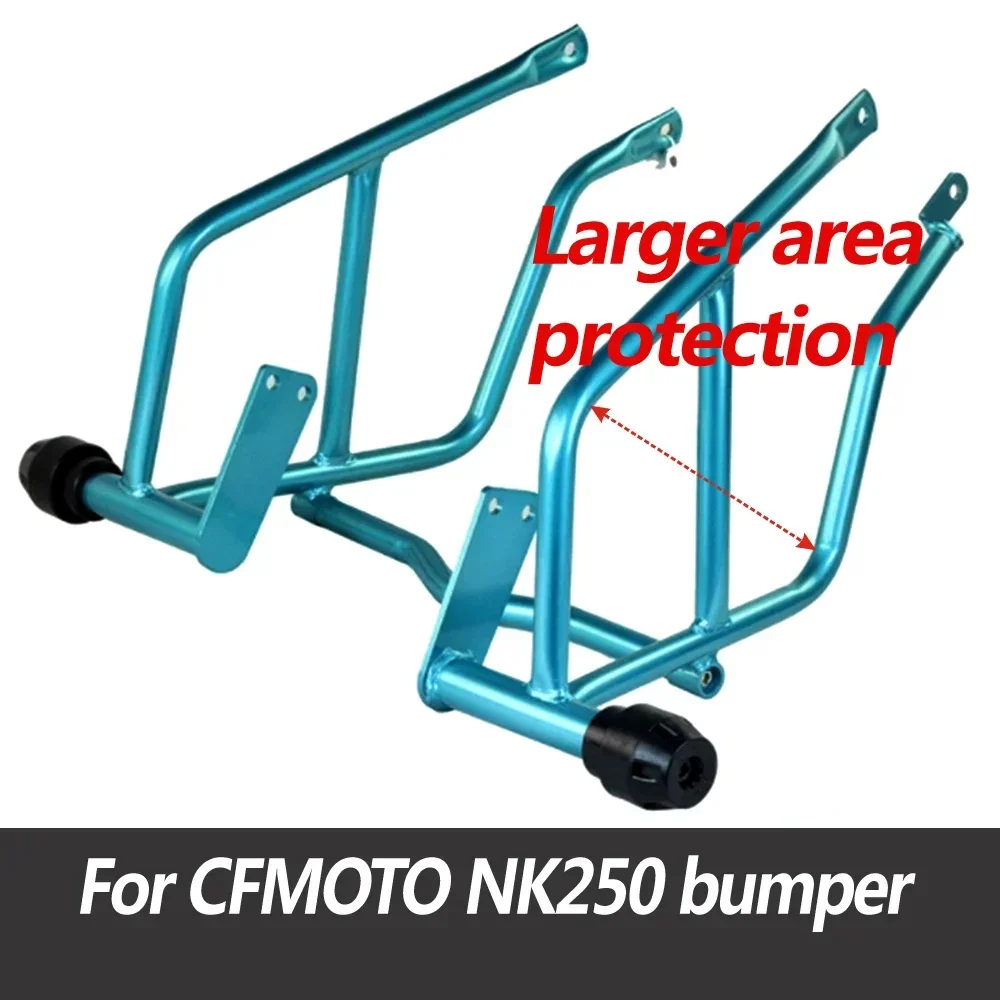 Motorcycle Side Safety Bumper Engine Guard Highway Crash Bar Protector for CFMOTO NK250 NK 250 CF250 250NK