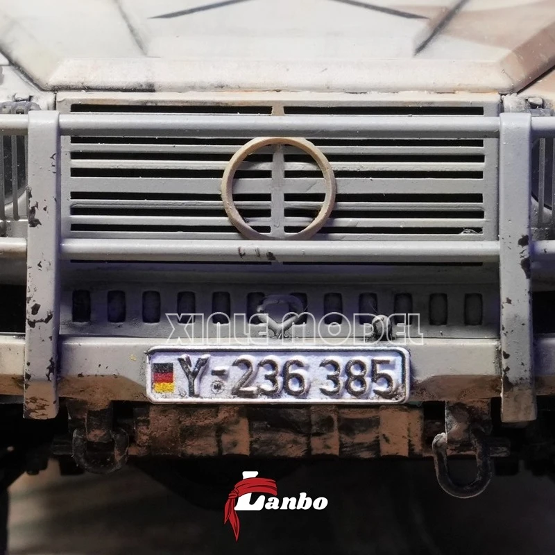 Lanbo 3D Color Cockpit Instrument 35505 1/35 Wolf SSA Plate + Logo for Neverland 55001 DIY Accessories