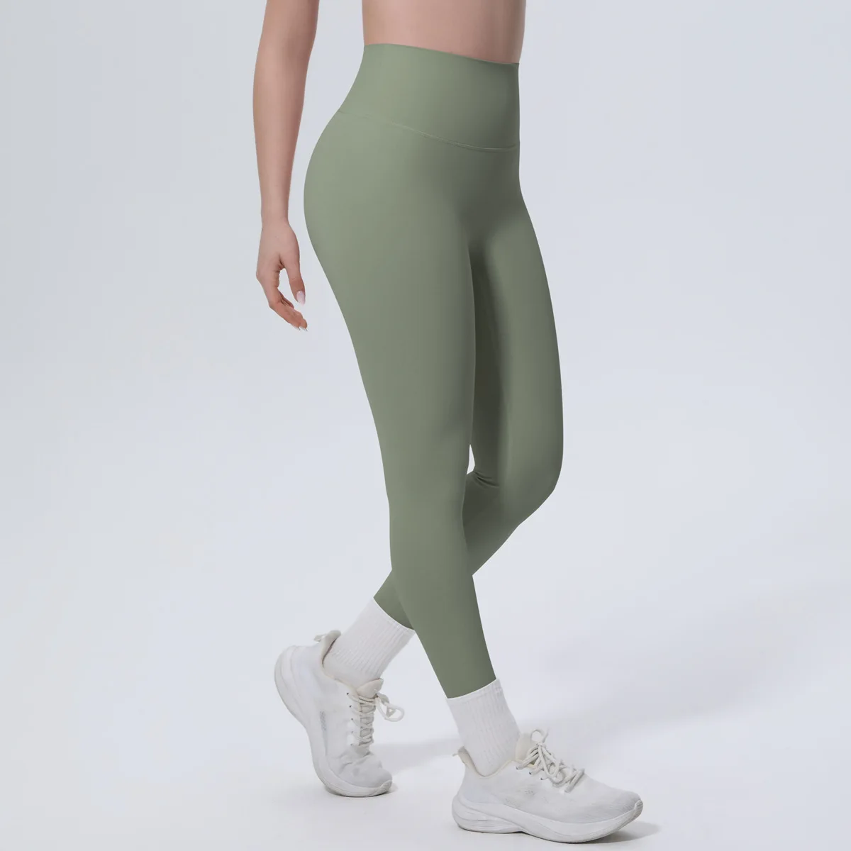 MIML 2026 New Ice Sensation Thin Breathable Double-Sided Silk Pure Color Yoga Pants Women's Sport Running Fitness Tight Pants - view 3