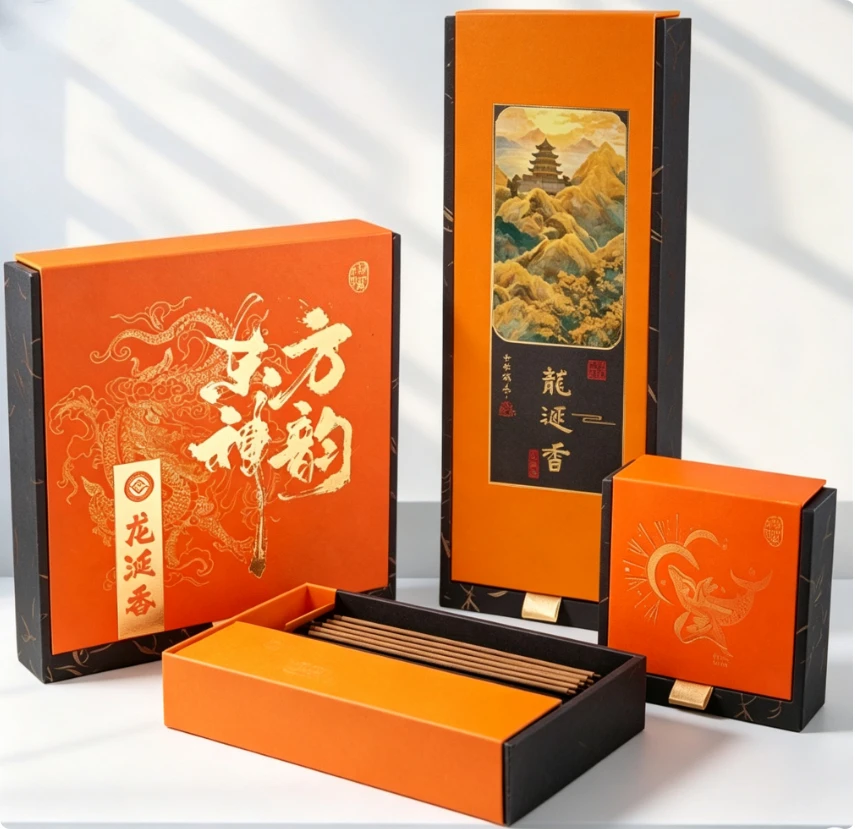 Premium Incense Gift Set (Sticks & Coils) – An excellent choice for home fragrance and gifting, suitable for various occasions.