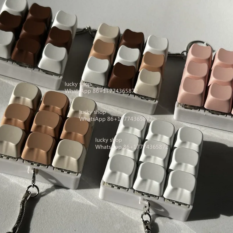 Nine-key Mechanical Keyboard Cat Paw Shaft Tester Pendant