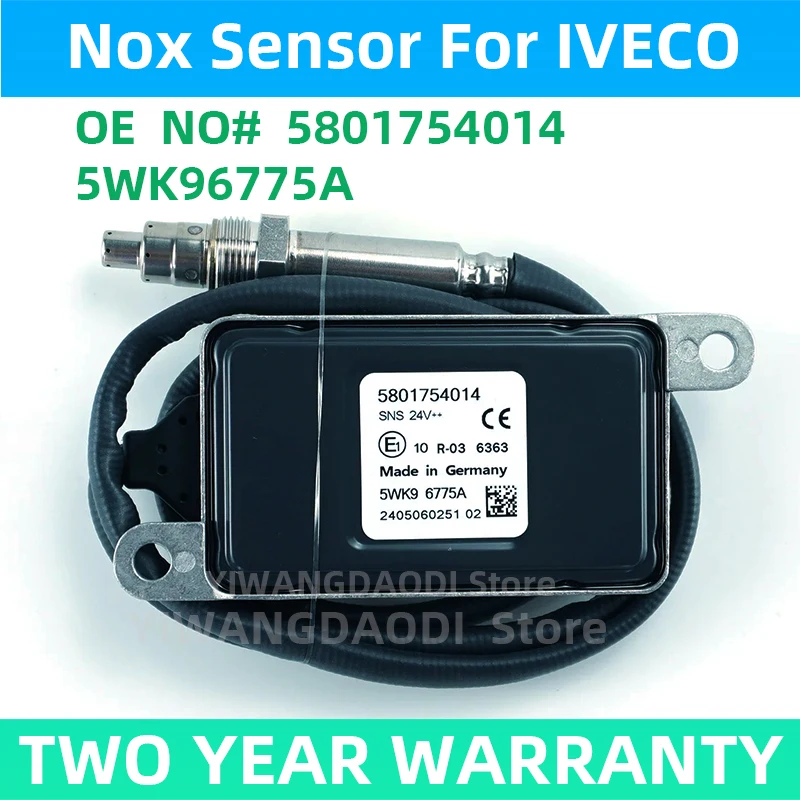 

5801754014 5WK96775A 5WK9 6775A 24V Original New Nitrogen Oxygen NOx Sensor 24V For IVECO Truck part