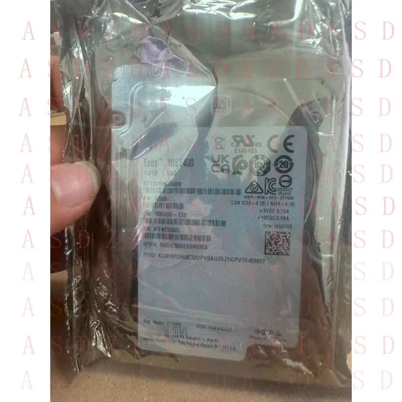 Z   FOR SEAGATE Exos 10E2400 Capacity 600GB Interface SAS Model ST600MM0009