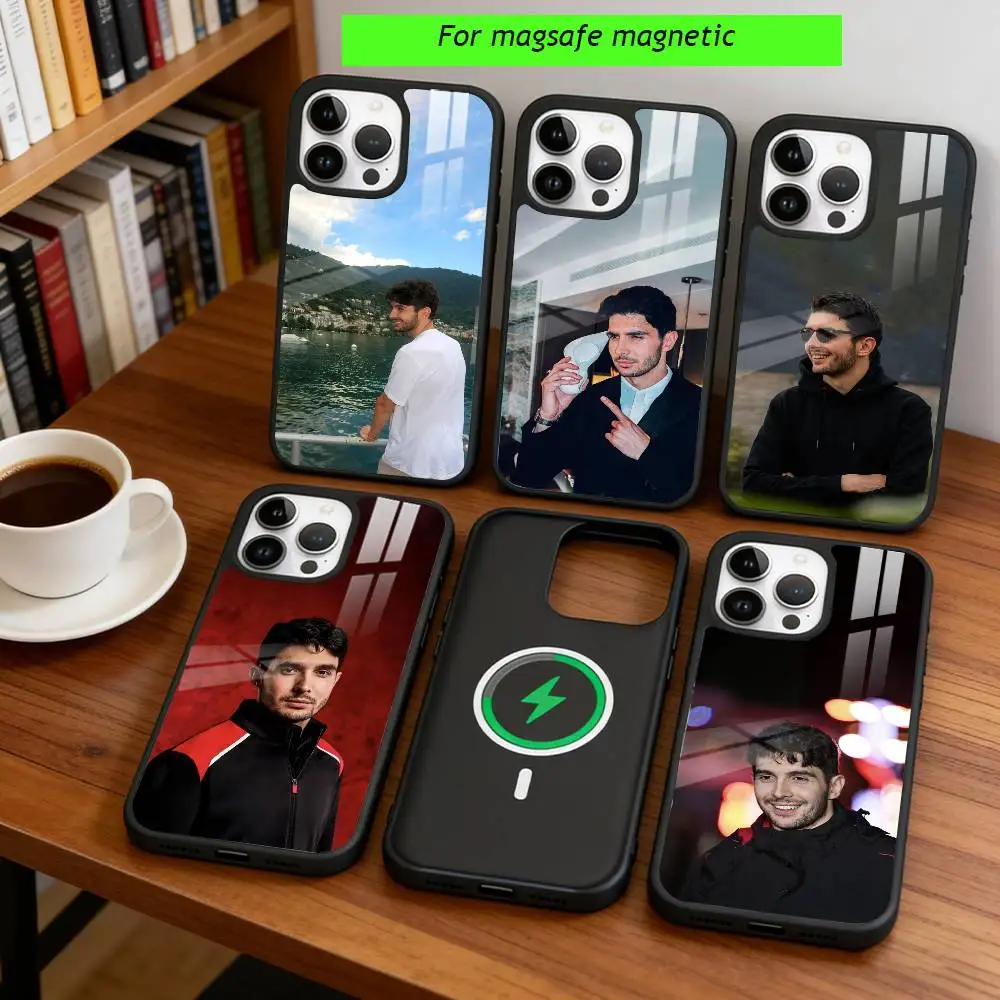 

E-Esteban Ocon Phone Case For iPhone17,16,15,14,13,12,11 Plus,Pro Magnetic with Magsafe Wireless Charging