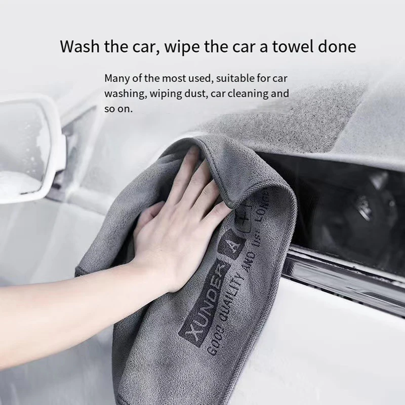 Car Wash Microfiber Towel Super Absorbent Car Cleaning Detailing Cloth Auto Care Drying Towels Care Cleaning Polishing Cloths