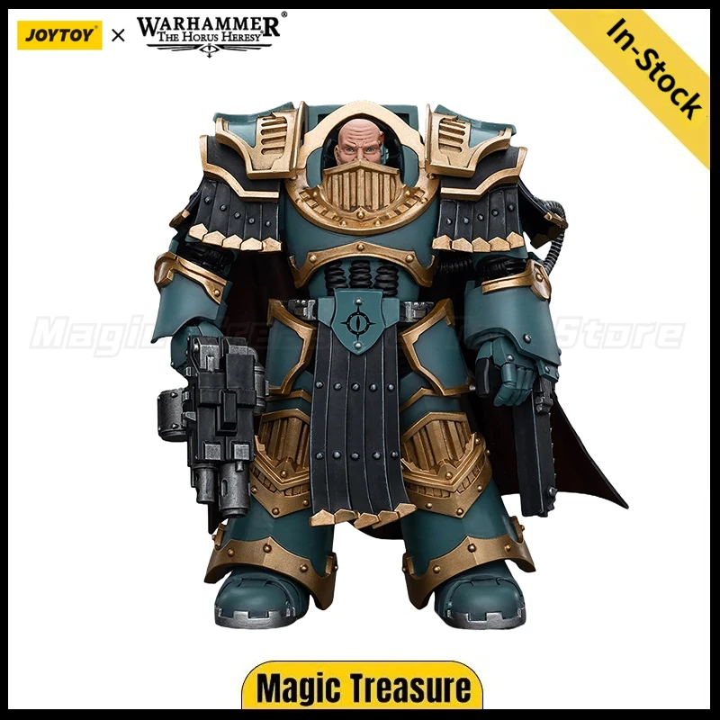 

【In Stock】JOYTOY Warhammer 40K Sons of Horus Legion Praetor in Cataphractii Terminator Armour 1/18 Action Figure Model