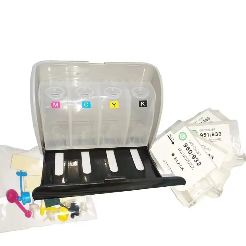 Without Chip For HP 950 XL CISS Ink System for HP Officejet Pro 8600 8100 8610 8620 8630 8615 8625 8635 276dw 251dw Printers