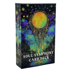 59 Pcs  12x7 cm Soul Symphony Oracle Cards, Discover The Voice Of Your Heart Deck Card Games