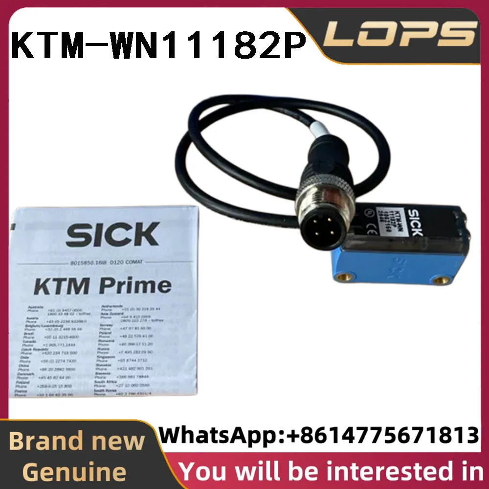 KTM-WN11182P Brand new original SICK color sensor, order number 106215, welcome to consult