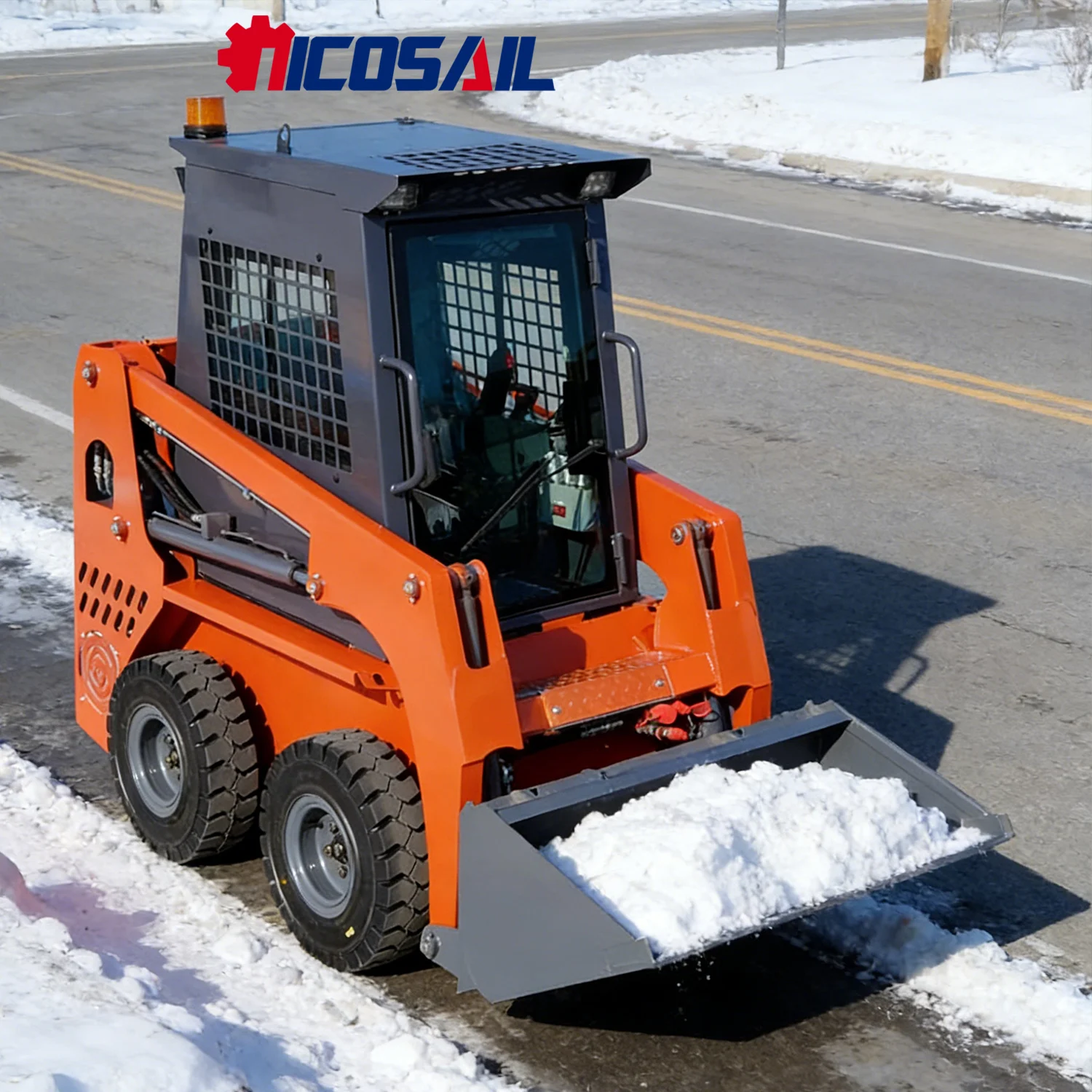 

JC25 Large Sliding Loader Multi functional Heavy duty Agricultural Landscape Maintenance Sliding Loader for Sale