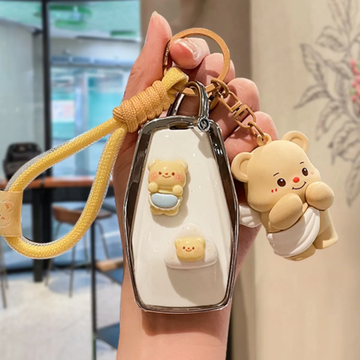 

TPU Car Key Case Remote Cover Shell Holder Female Fob For Geely Coolray Binray Preface Okavango Monjaro Emgrand Altas 3X Pro