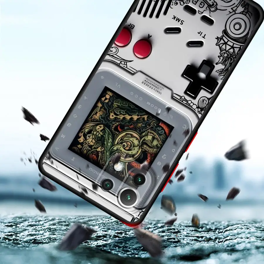 เกมคอนโซลเคสโทรศัพท์สําหรับXiaomi Redmi 12C 13C K40 Pro A4 10A 12 9A 14C 9T 10C A1 A2 Plusหมายเหตุ 7 8 9 นุ่ม