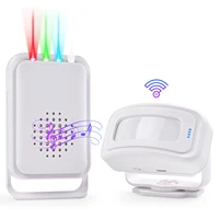 Bienvenido PIR Sensor de movimiento alarma de seguridad tienda comercial timbre de casa Detector de movimiento infrarrojo inalámbrico timbre de alarma de entrada