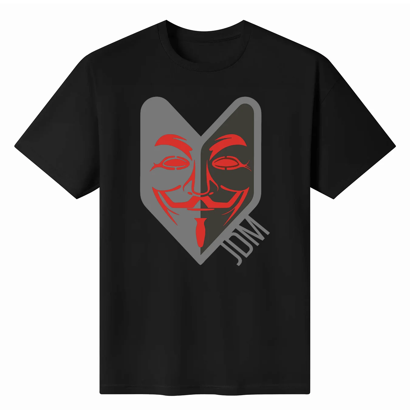 

2024 New Fashion High Quality JDM Leaf Anonymous T-shirt