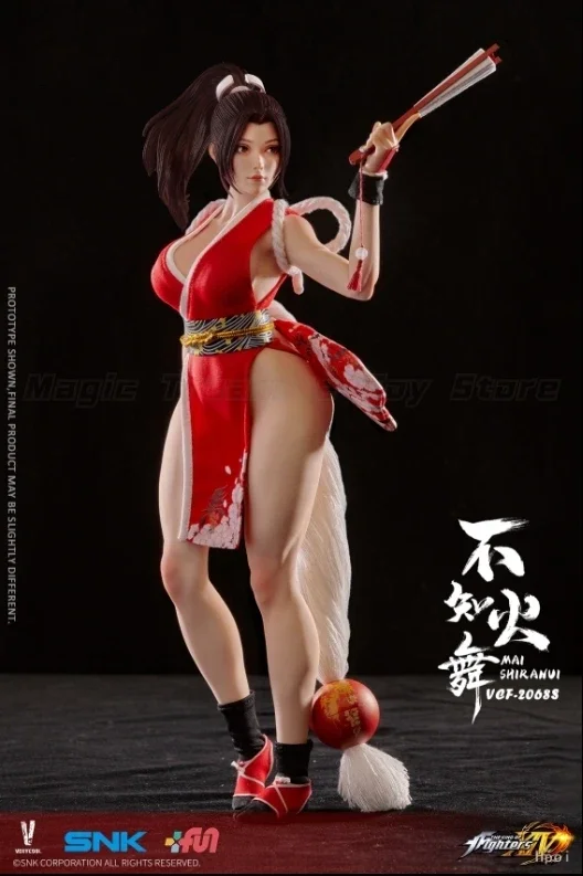 【Pre-sale】 Original VERYCOOL THE KING OF FIGHTERS XIV Shiranui Mai Straight Bangs Version 1/6 Action Figure Model Toy