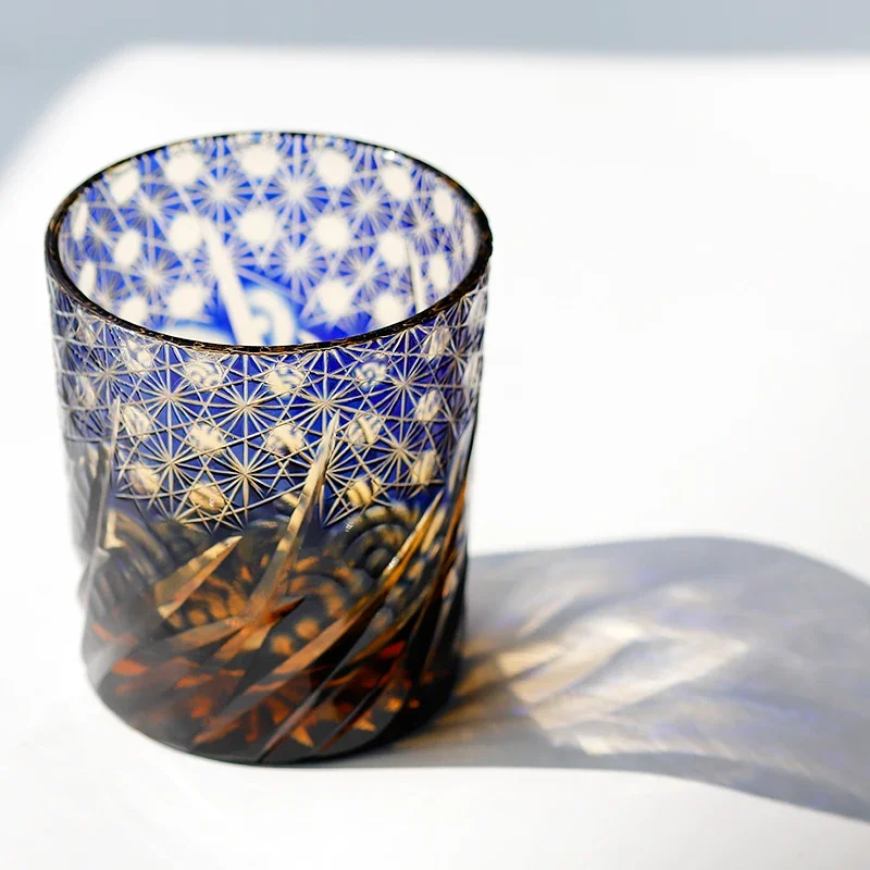 Handmade Luxury Drinking Glasses Tumblers Summer Party Spirit Glasses Whisky Drinking Glassware for Party Hotel Use