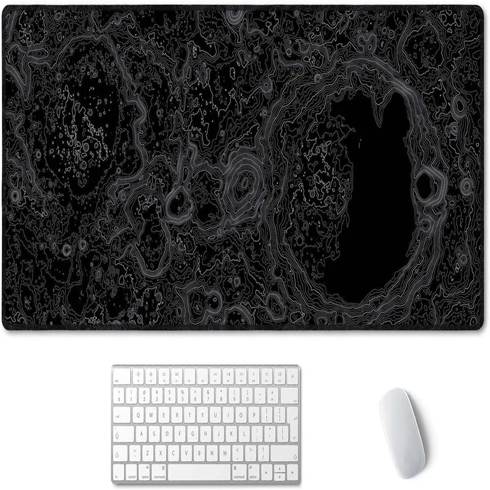 

Deskmat Black Gaming Anime Mouse Mats Pad on The Table Gamer Accessories Big Art Mouse Pad Computer Mouse Carpet Keyboard Pad