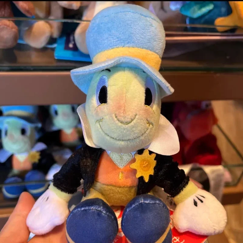 33cm Disney Pinokio Jiminy Krykiet Pluszowe zabawki Wypchana poduszka Pluszaki Kreskówka Śliczne Anime Dzieci Urodziny Prezenty świąteczne