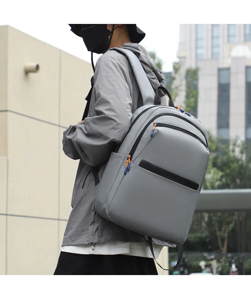 Fashion backpack Large capacity business computer bag Student class schoolbag Water-proof commuter backpack