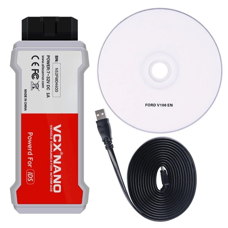 

VXDIAG VCX NANO for Ford/Mazda 2 in 1 IDS V109