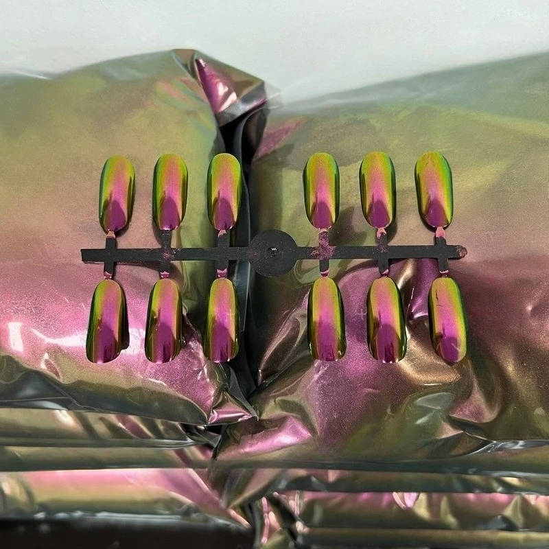 Optical Chameleon Powder Eyeshadow Nail Art Ink Chameleon Rainbow Aurora Magic Mirror Powder Paint spray paint ink cosmetics