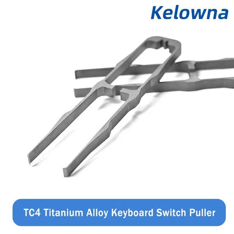 คีย์บอร์ด SWITCH PULLER TC4 TITANIUM Alloy ที่กําหนดเอง Hot-Plugable Axle Lifter Clamping เพลา Remover V4