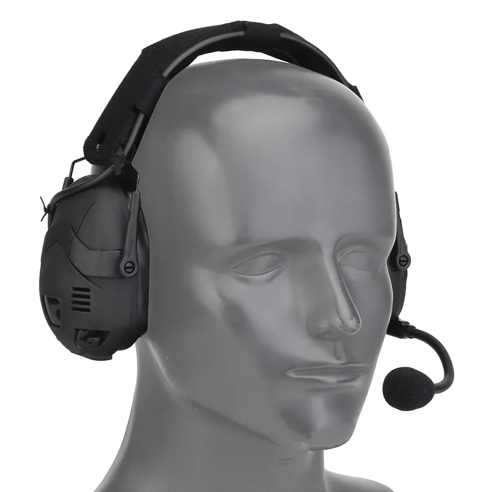 Tactical Noise Reduction Bluetooth Headset for OPS Core ARC and Wendy M-LOK Helmet Hunting Shooting Rechargeable Tuning