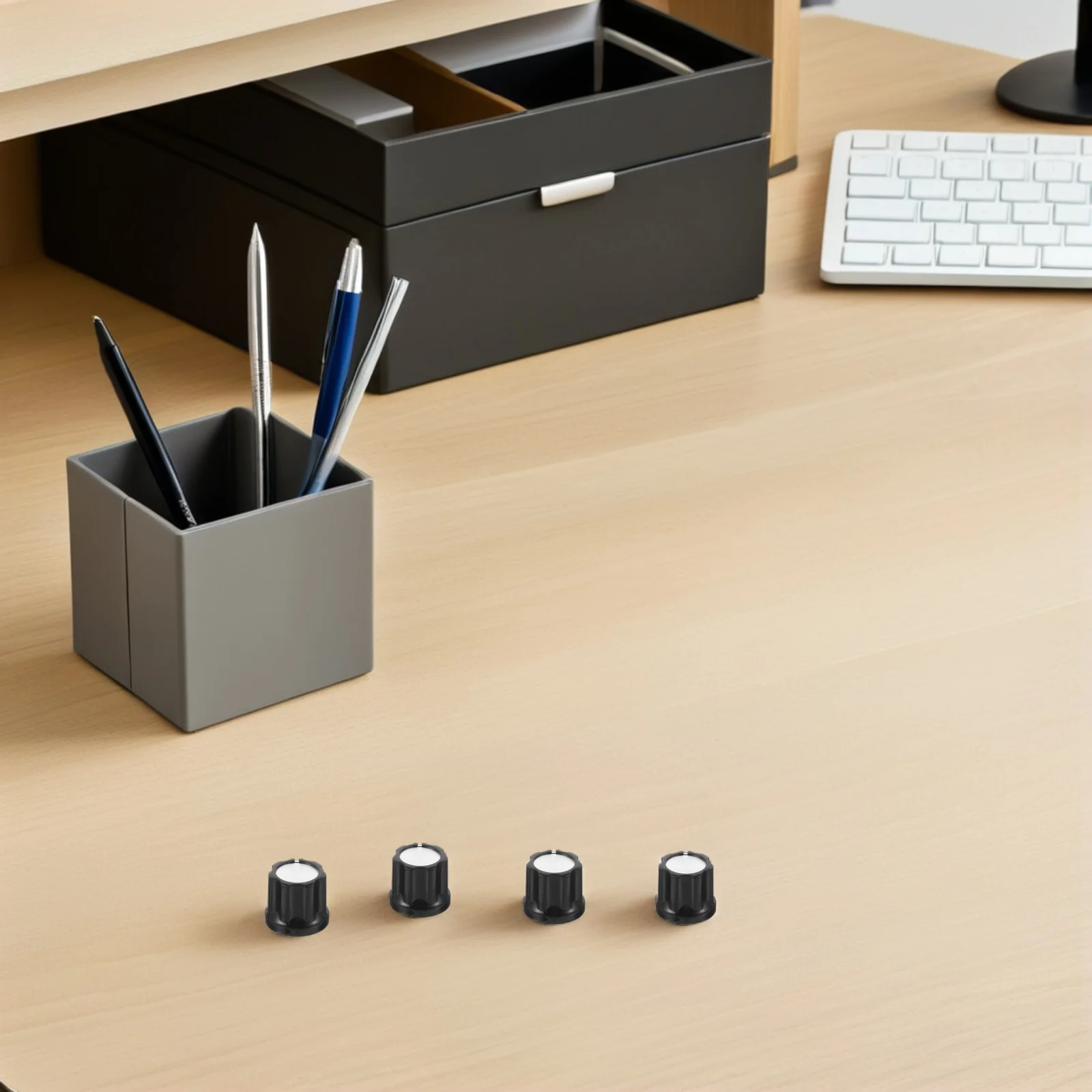 

12Pcs Electric Guitar Volume Tone Control Knobs Plastic Aluminum Replacement Parts Speed Hat Pedal Caps Accessory