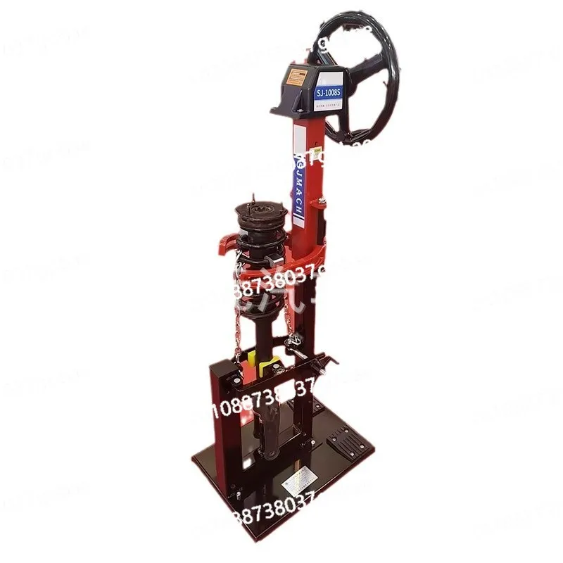 

Hand cranked shock absorber, spring compressor, car disassembly tool, compressor