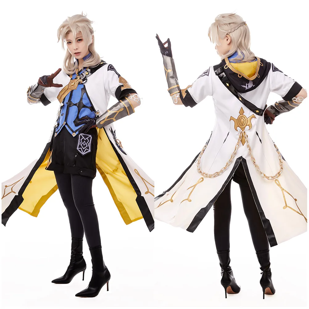 

Game Genshin Impact Albedo Cosplay Costume Outfits Halloween Carnival Costumes