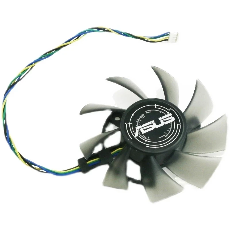 4pin 75Mm 0.50AMP DC12V T128015BU FD8015U12D Videokaart Vervanging Accessoire Fan Hot Fan Voor Asus Arez Ph RX550 2G Grafische