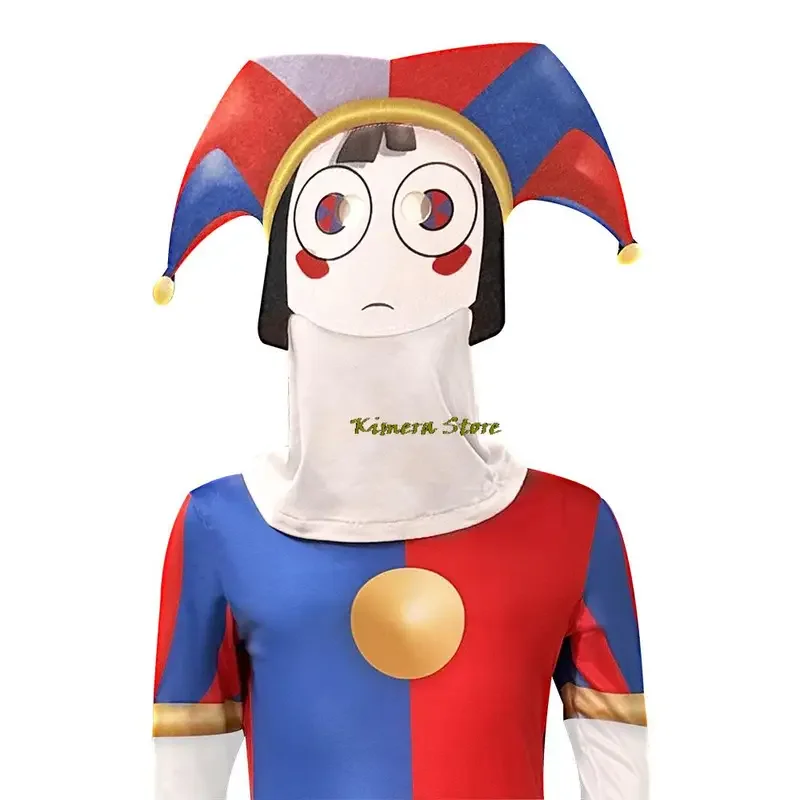 Pomni cosplay amazing digital cartoon costume/pedestal cosplay rabaza Jax Caine cosplay theater children Christmas Kids Gifts