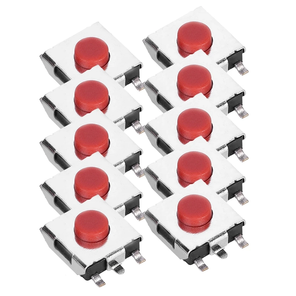 200Pcs Tactile Push Button Switch Electronic Product Light Touching Patch  6 x 6 x 3.1mm