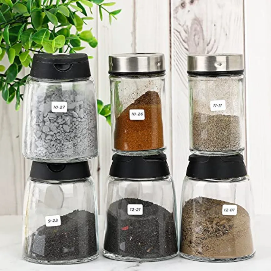 2940 Pcs Matte Small White Labels Stickers Blank Labels Removable Price Tags Labels Stickers for Jars Boxes File Folders Envelo