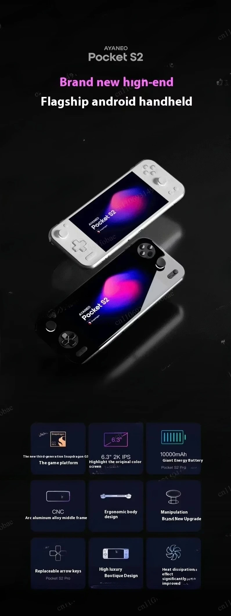 Konsol Game AYANEO Pocket S2 P - Gaming Console Ayaneo ulasan dan harga