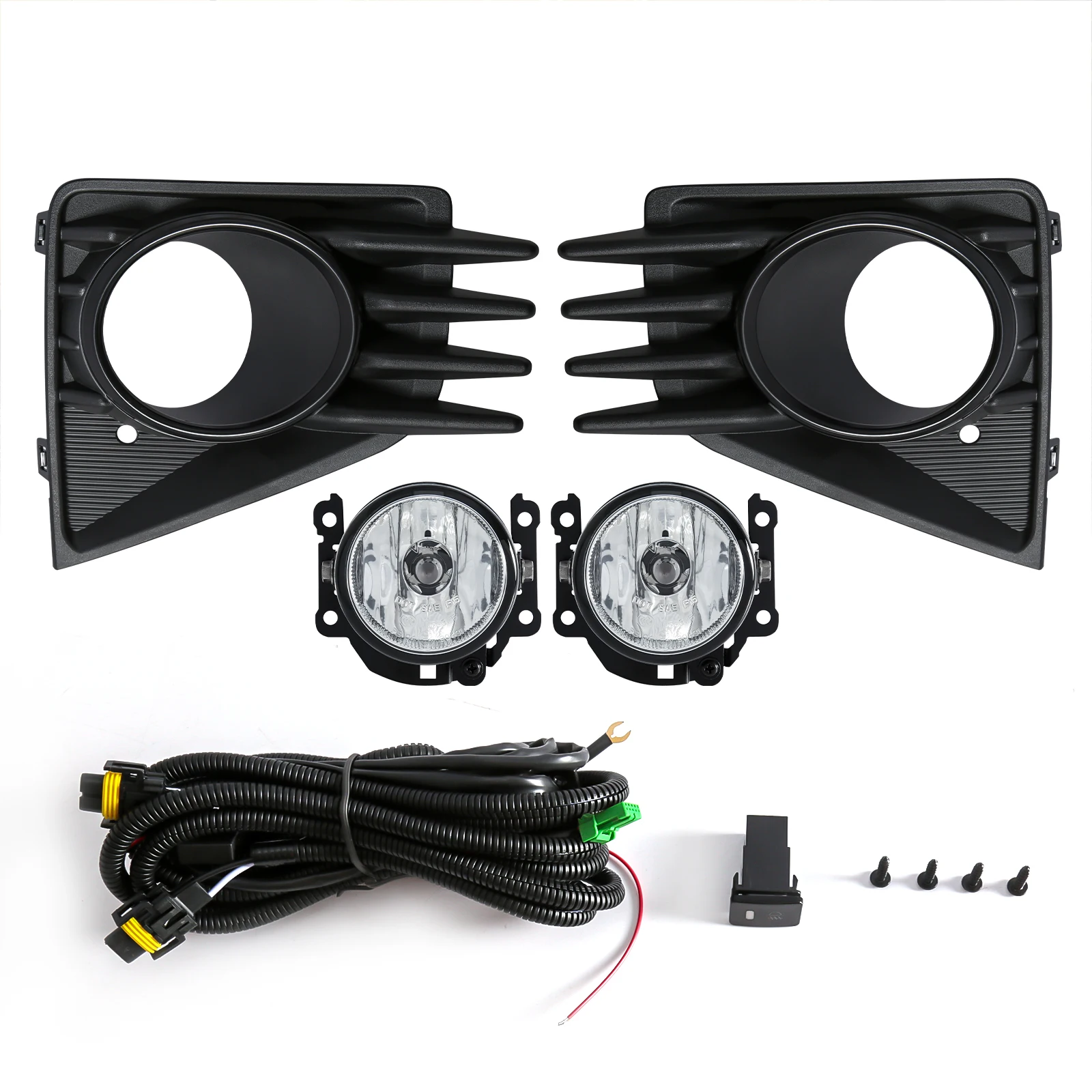For Mitsubishi Attrage Mirage 2020 2021 Fog Lamp DRL Daytime