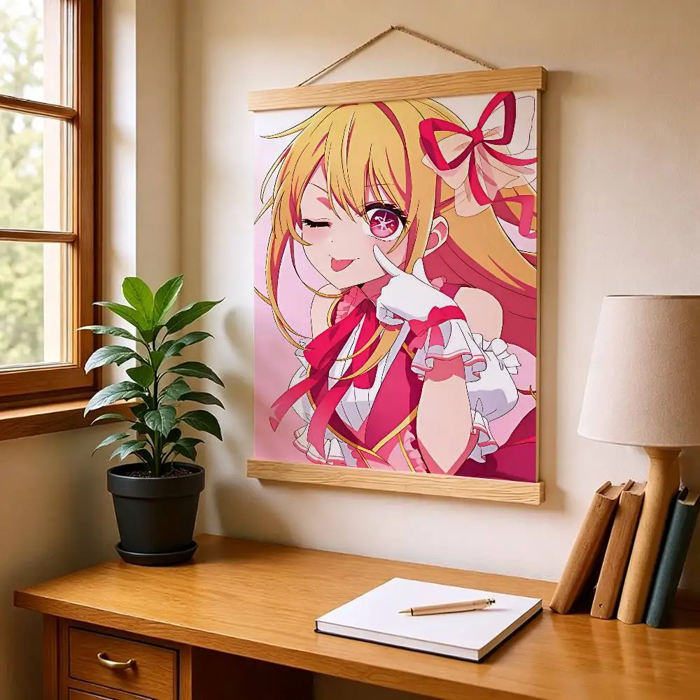 H-Hoshino R-Ruby O-Oshi no Ko  Custom HD Waterproof Self Adhesive Wall Art Poster