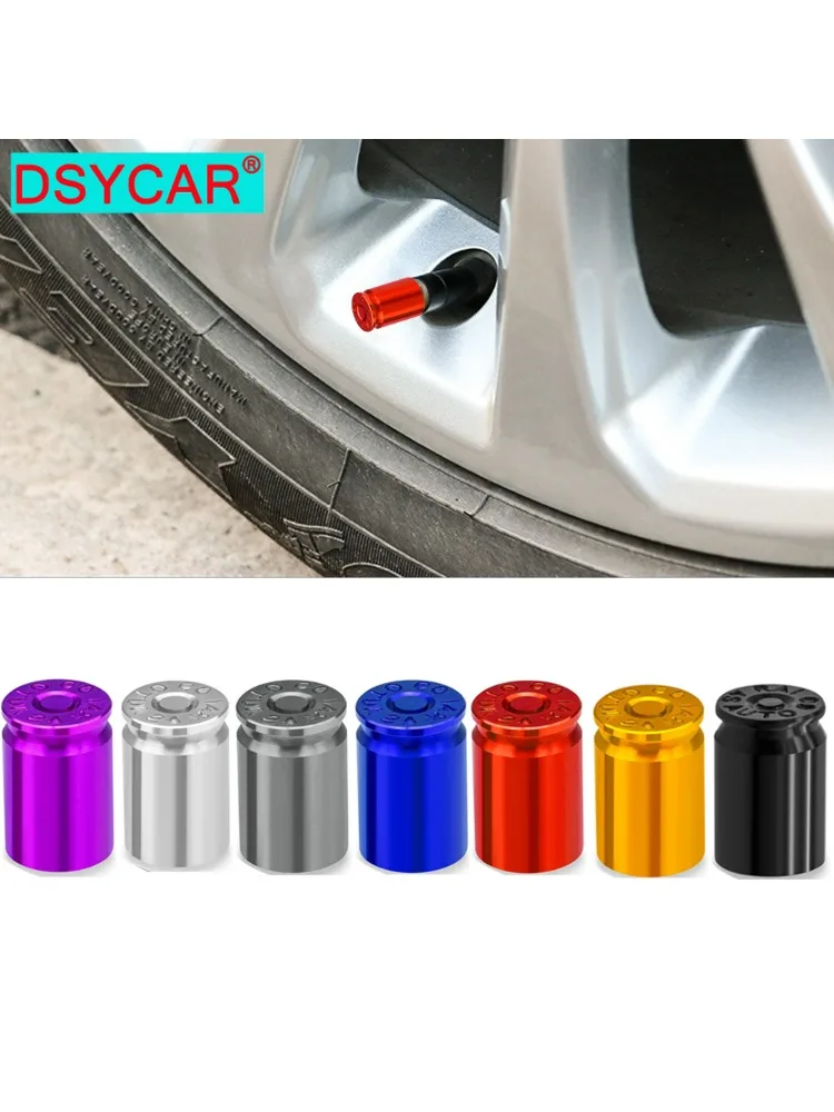 AliExpress DSYCAR 4PCS Tire Valve Stem Caps for Car Tires Universal Stem Covers for Car Leak Proof Stem Cover for SUV Truck Bicycle Motorcycles