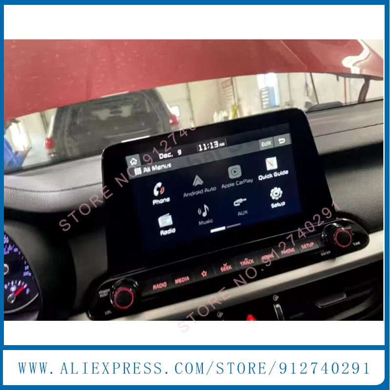 8-calowy panel wyświetlacza LCD LA080WV9-SL01 LA080WV9 SL01 LA080WV9(SL)(01) dla 2019-2021 Kia Forte Nav Radio 96160M7070WK — zdjęcie produktu 6