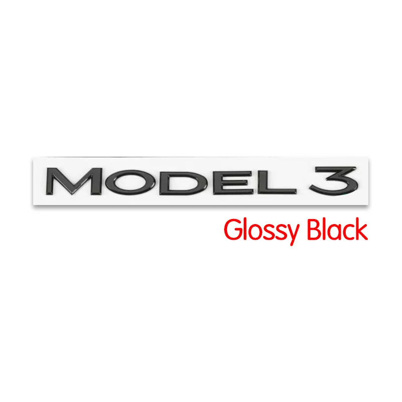 MODEL 3 Glossy Black
