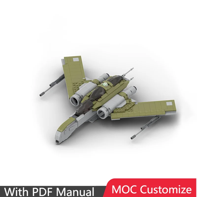 

Hot 585 PCS Space Series MOC Aircraft Fighter Building Block Technology Assembly Brick Toy Adults/Kids Birthday Christmas Gifts