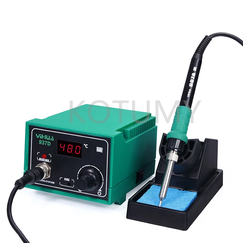 Cell Phone Electronic Welding Rework Station Soldering Station Compatible Original Soldering Iron Tip Handle Control Repair Tool