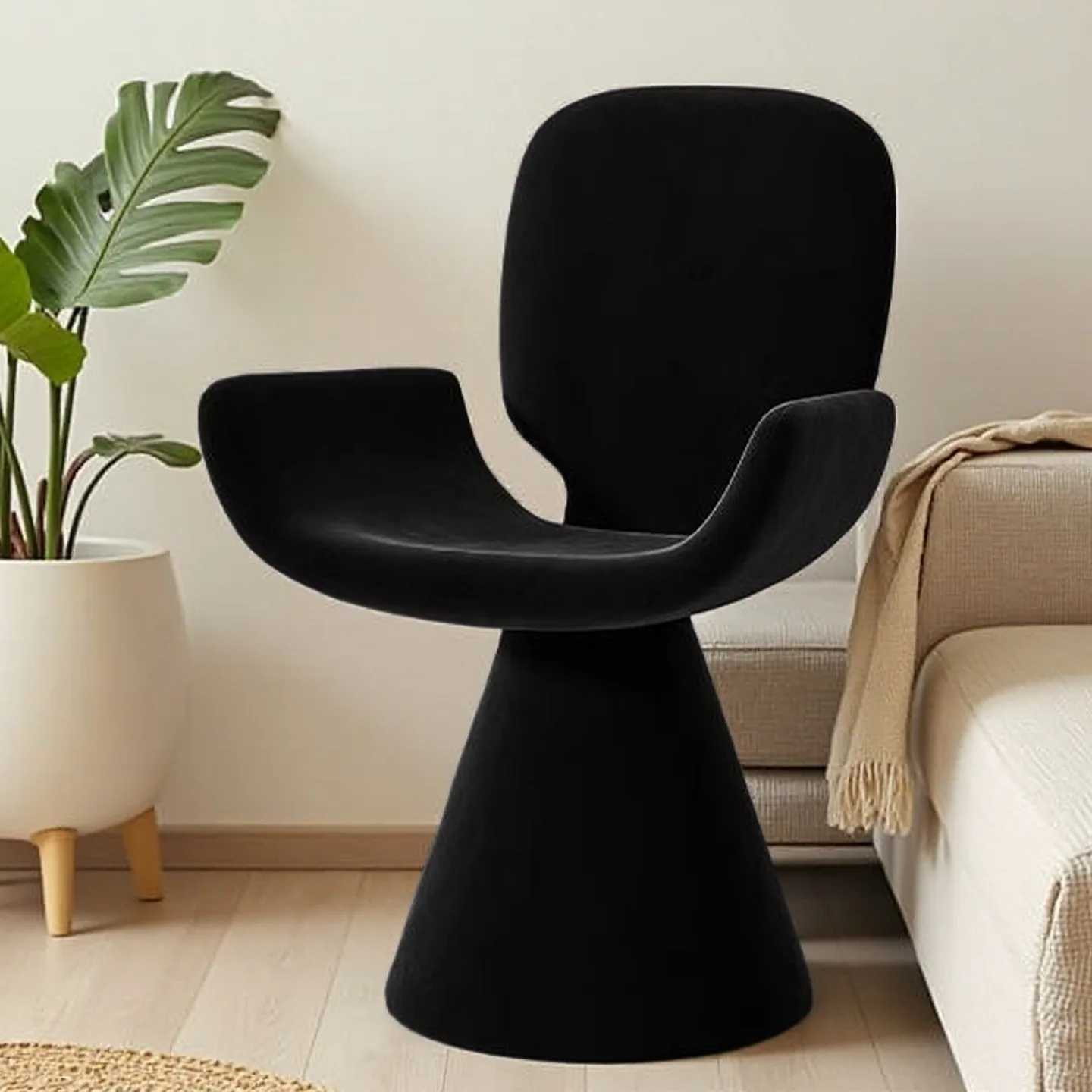 Bedroom Dressing Stool French Princess Chair Light Luxury Nail Salon Backrest Dining Table Chairs Cream-colored Makeup Chairs