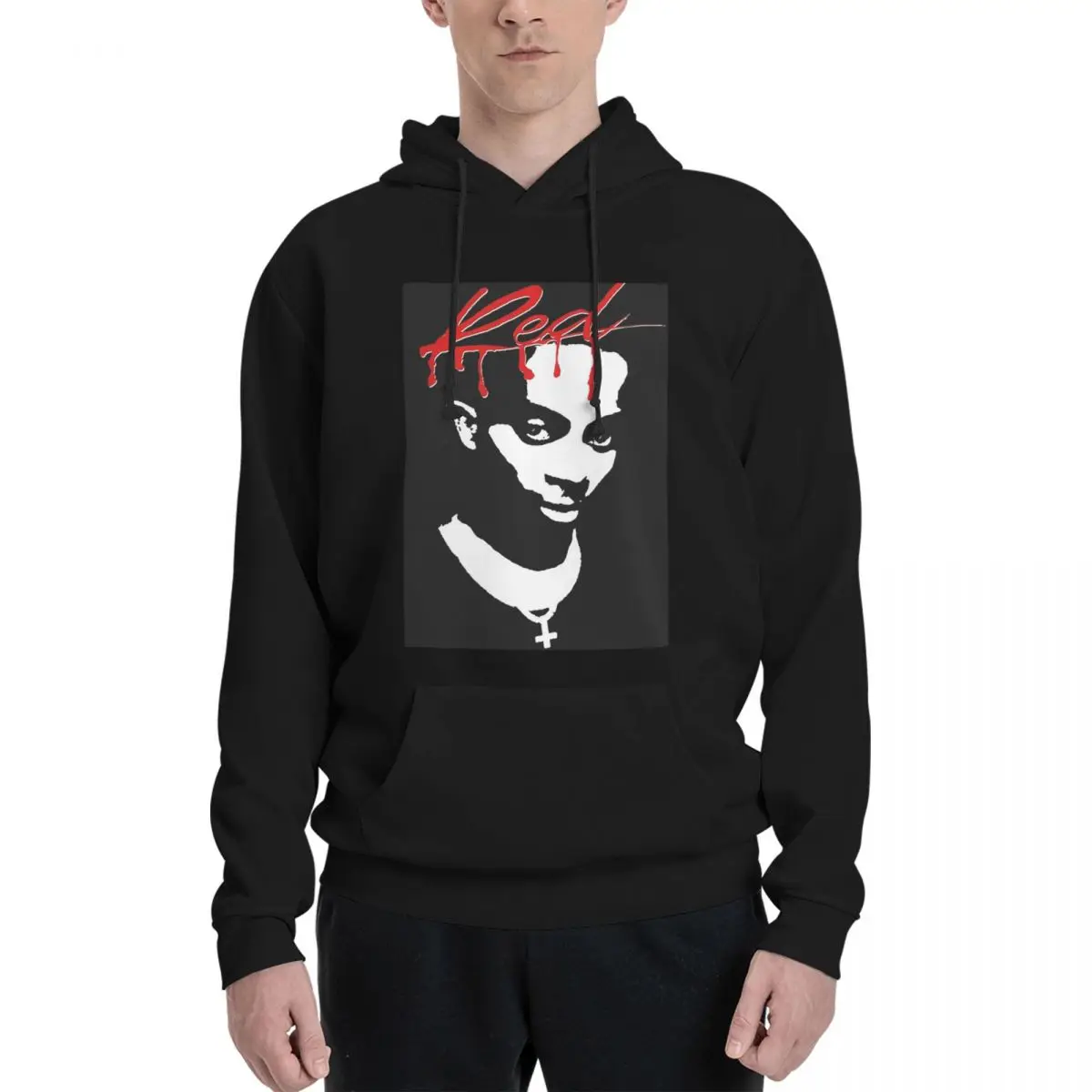 Playboi Carti Whole Lotta Red Album Cover Hoodies Harajuku Pullover Autumn Winter Men Women Sweatshirts Long Sleeve Tops