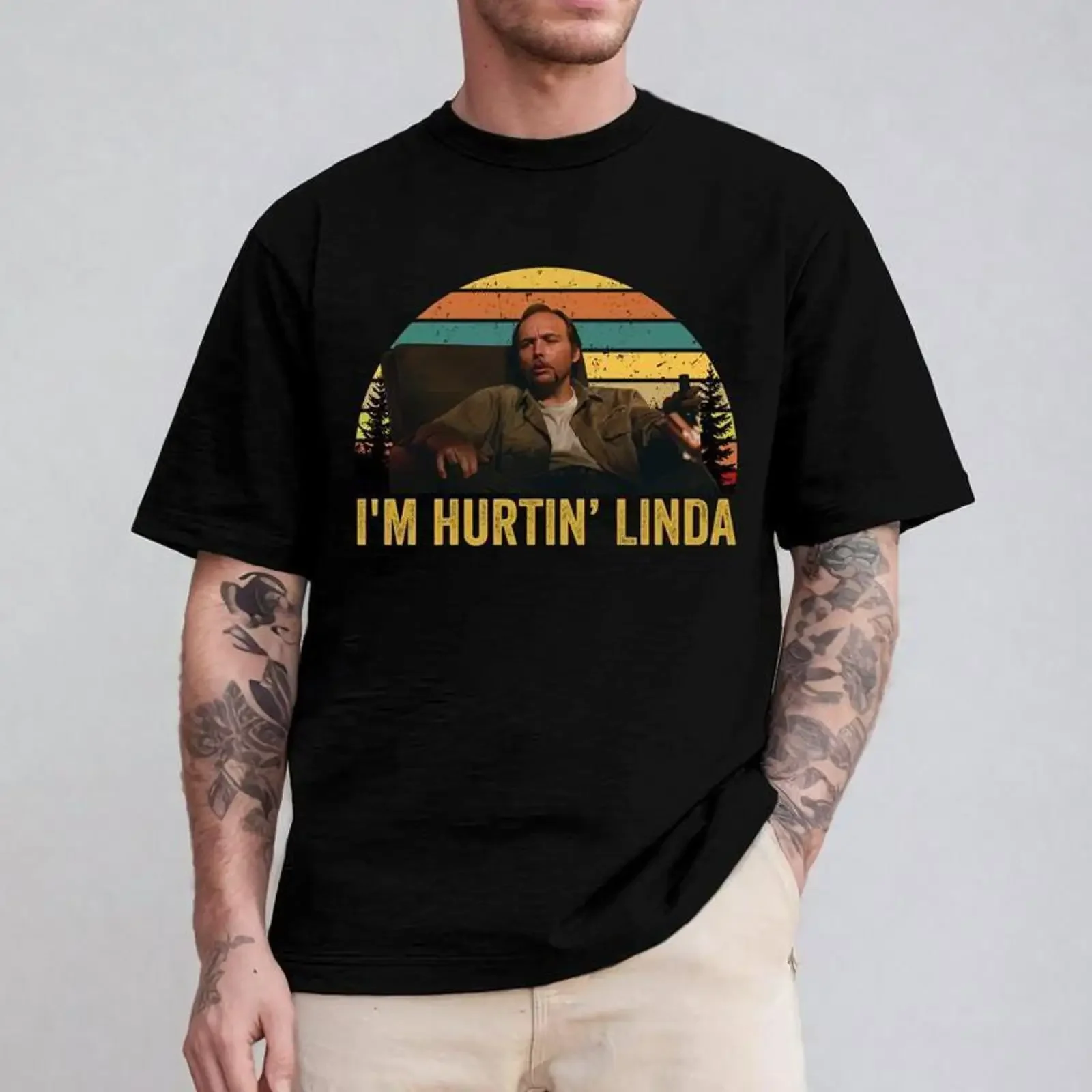 I'm Hurtin' Linda Doyle Hargraves Vintage T Shirt Sling Blade Movie Quotes Retro 90s Drama Film Fans Casual  Top vintage